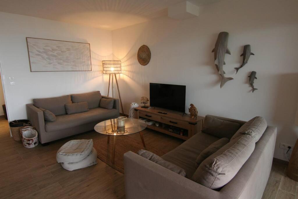 Ajaccio Maison Bord De Mer Dans Residence Avec Piscine Екстер'єр фото